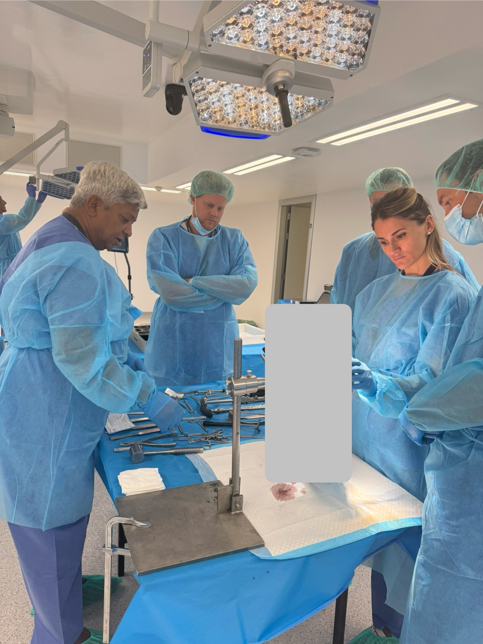 In the Operating Theatre